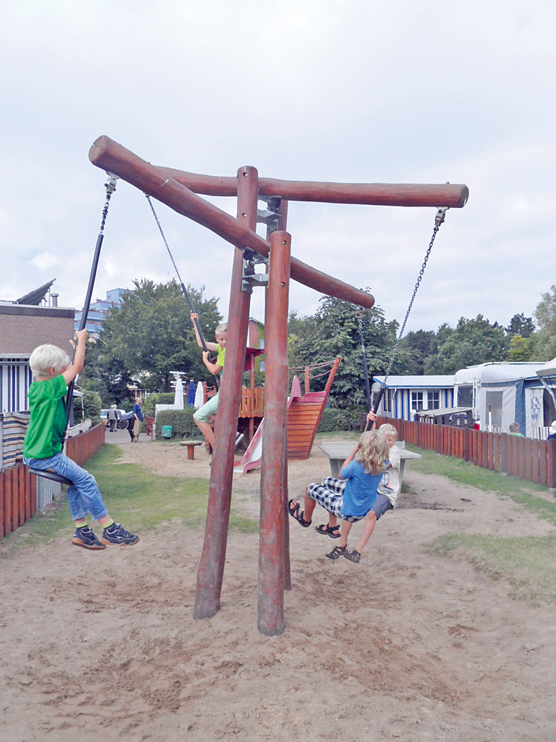 Wattenlöper Camping Cuxhaven, Spielplatz, Kinderfreundlich